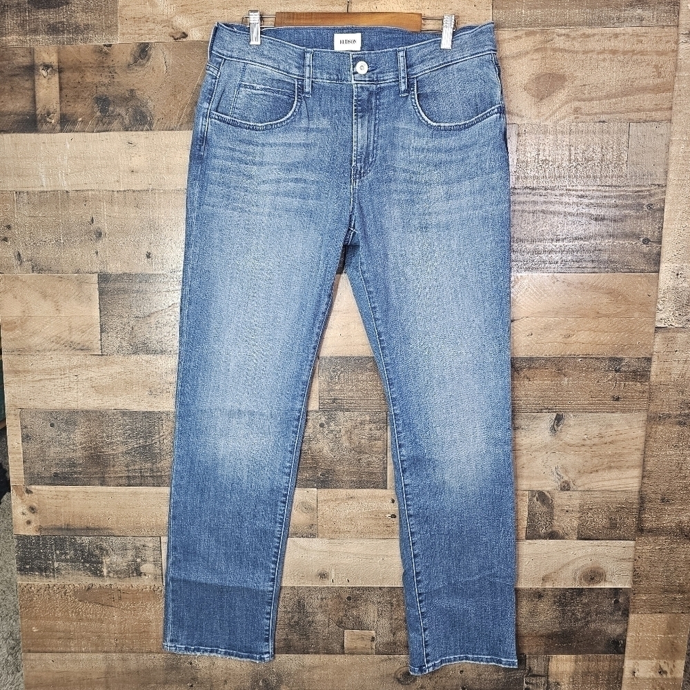 New Hudson Byron Slim Straight Zip fly